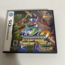Mega Man Star Force 2: Zerker X Ninja (Nintendo DS, 2008)game, Case and Manual.