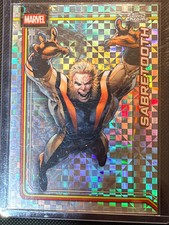 2026 Topps Chrome Marvel #144 Sabretooth X-Fractor