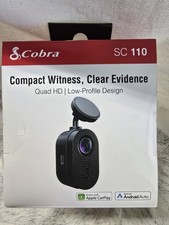 Cobra SC110 Dash Cam.  New In Sealed Box.