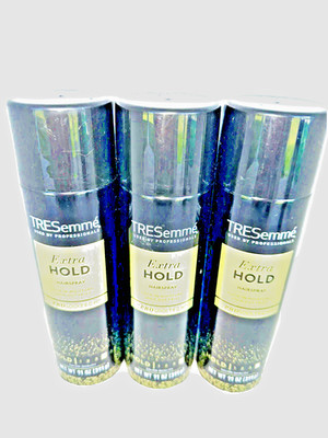 3 PK Tresemme Extra Hold Hairspray Hold#4 With Pro Lock Tech 11 oz Lock In Moist