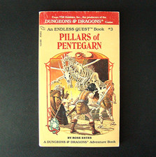Endless Quest #3 Pillars Of Pentegarn By Rose Estes 1982 TSR D&D CYOA 80s