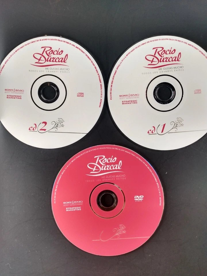 Rocío Dúrcal – Me Gustas Mucho (Todos Los Grandes Éxitos) (2005, 2 CD + DVD) - Image 3 of 4