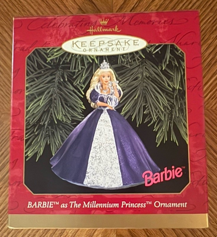 Hallmark Keepsake Ornament Barbie As The Millennium Princess New In Box