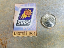Phoenix Suns Team Logo NBA Basketball Commonwealth of Dominica RARE Stamp