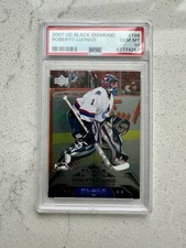 2007 UPPER DECK BLACK DIAMOND #188 ROBERTO LUONGO PSA 10 POP 1
