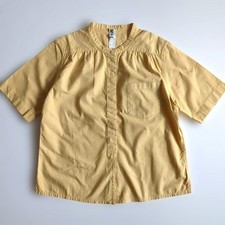 Margaret Howell Short-Sleeved Shirt Size 2 Yellow