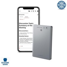 AI Voice Recorder with Transcription  Summarization, 64GB, Portable, Cloud ...
