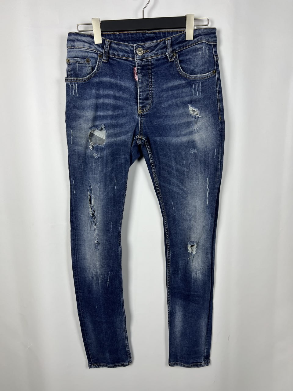 DSQUARED2 Denim Blue Women's Slim Skinny Jeans Size 52