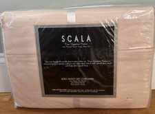 Scala King 600 TC Egyption Cotton Sheet Set