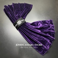 4x Jdm Junction Produce Purple Pleuche Vip Car Curtains Window Shade Valance 60s 4x Jdm Junction Produce Purple Pleuche Vip Car Curtains Window Shade Valance 60s
