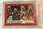 1984 Rare Michael Jordan 4 In 1 Trading Card Bulls Daytona Graphics