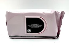 Sealed! Mac Gently Off Wipes + Micellar Water Makeup Remover 80 Sheets