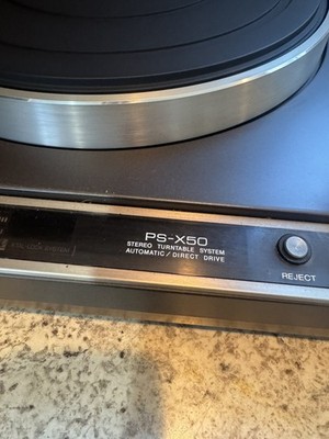 Sony PS-X50 Stereo Turntable System - works | eBay