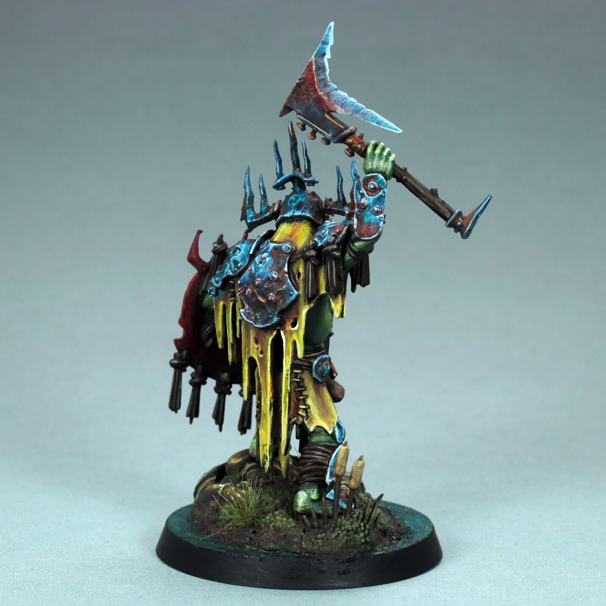 Painted Miniature kruleboyz killaboss orruk warclans warlord