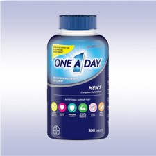 ONE A DAY MENS MULTI VITAMIN 300 TABLETS 1 energy immune health gluten-free