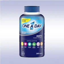 ONE A DAY MENS MULTI VITAMIN (300 TABLETS) 1 energy immune health gluten-free