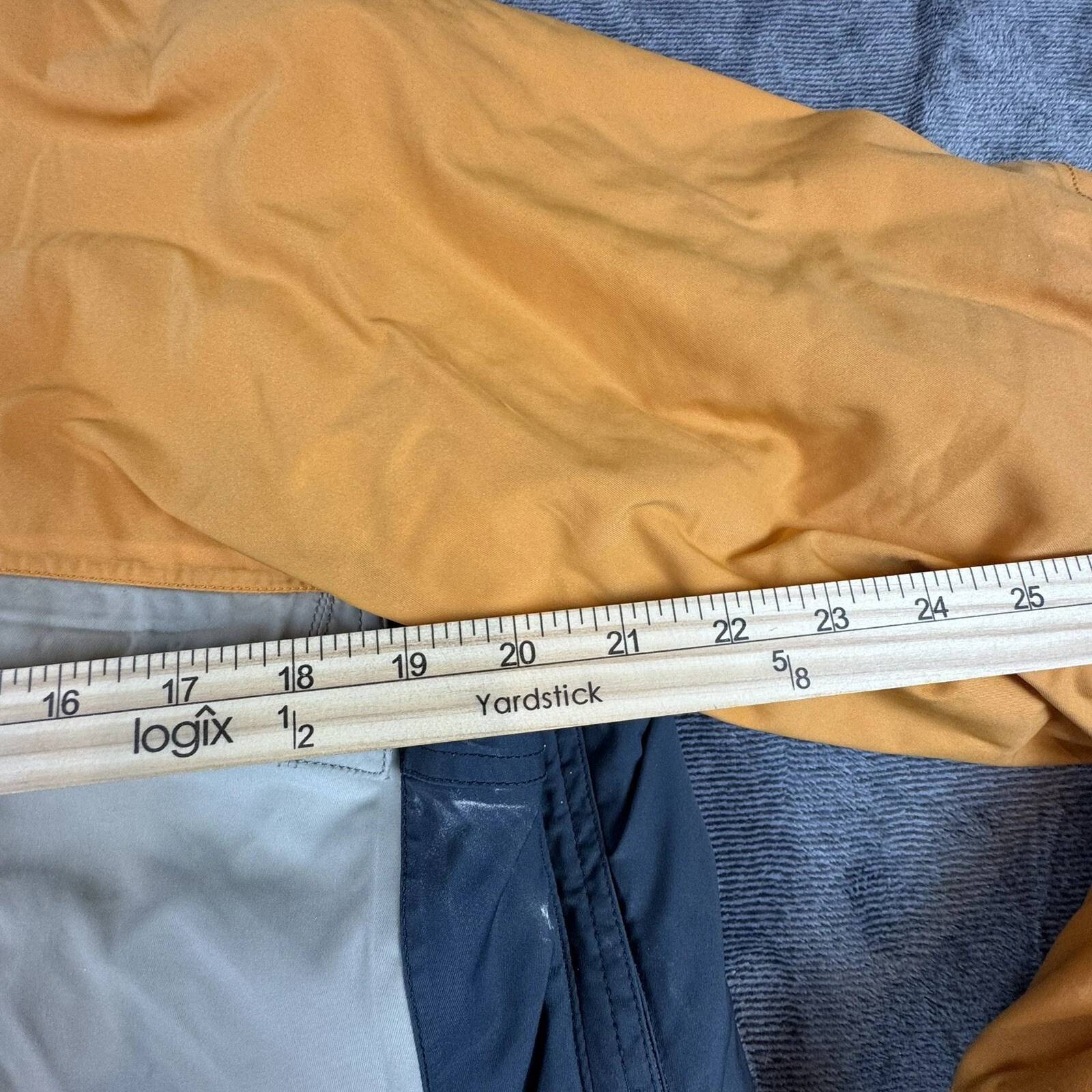 burton formula snowboard ski lined snaps orange jacket