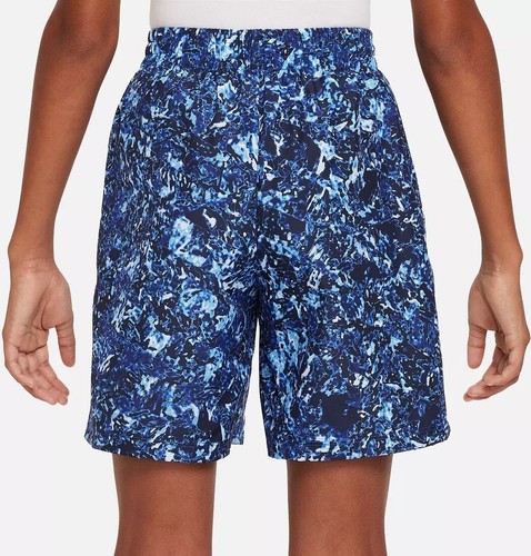 Boys Nike Dri-FIT Multi Printed Shorts Size L Royal Blue White FV0275 480 - Picture 22 of 24