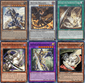 Yugioh Buster Blader 2020 Deck Destruction Swordsman Buster Dragon 44 Cards 689054856407 Ebay