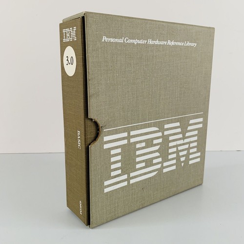 IBM BASIC 3.0 Manual Complete Binder w/ Handbook Quick Reference VTG 1984 - Picture 9 of 12