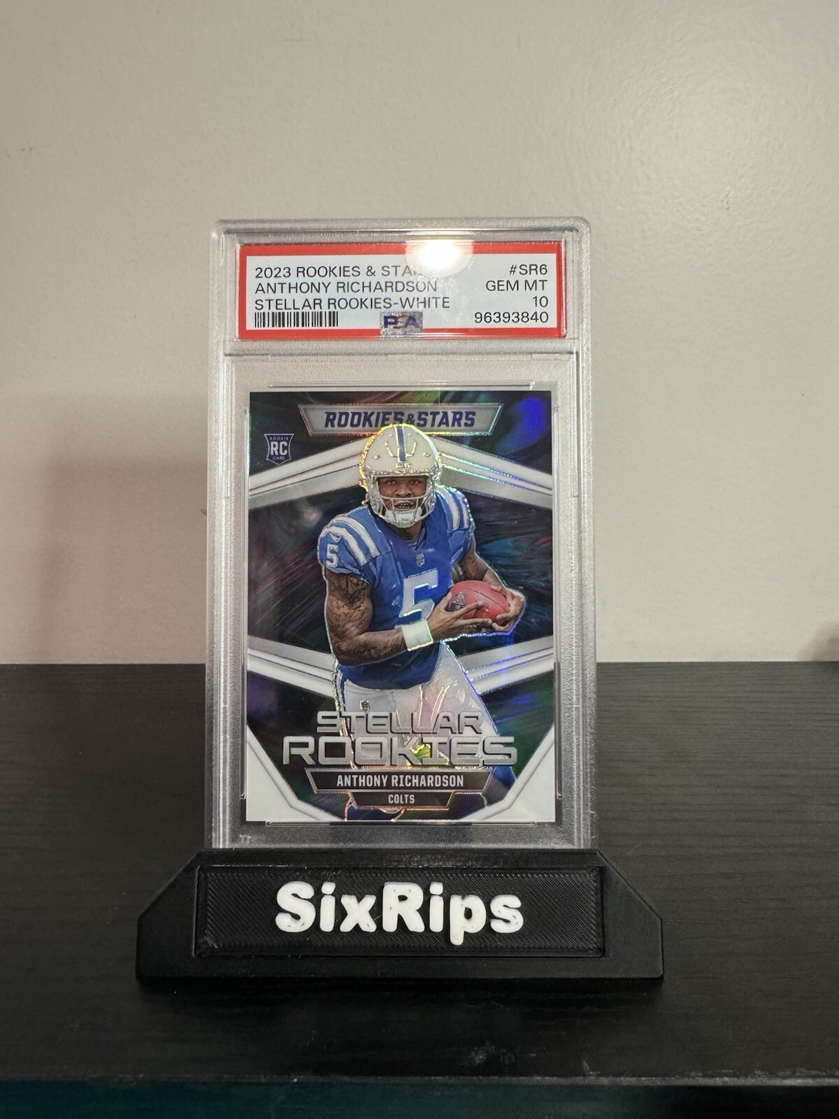 2023 Panini Rookies & Stars - Stellar Rookies White#SR-6 Anthony Richardson /149