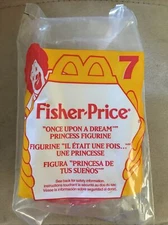McDonalds Happy Meal Toy Once Upon A Dream Princess #7 Fisher Price 1995 Toy