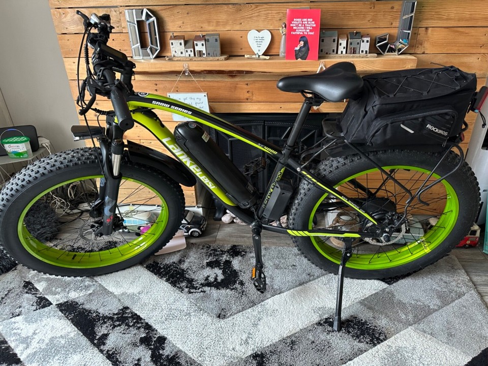 Mens Lankeleisi FX4000 bike big wheel electric bike eBay