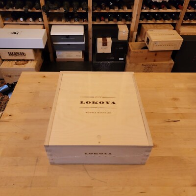 JD 100 pts! 2019 Lokoya Howell Mountain Cabernet Sauvignon wine, 3 pack OWC
