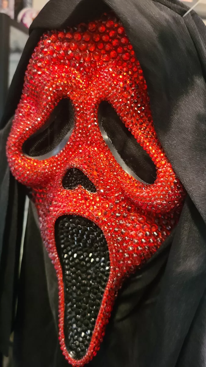 Bling Ghost Face Full Mask 