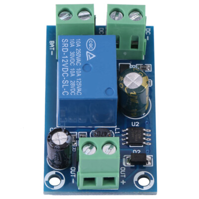 Automatic Emergency Power Switch Backup Battery Switch DC 12V 24V 36V 48V 10A