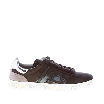 PREMIATA women shoes Black nubuck Andy 4245 sneaker with grey suede