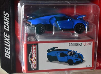 Majorette BUGATTI CHIRON PUR SPORT & LAMBORGHINI SIAN FKP Deluxe