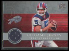 2008 Upper Deck #UDGJ-TE Trent Edwards UD Game Jerseys