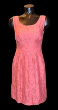 Banana Republic Salmon Pink Sleeveless Short Sheath Dress sz Petite 0