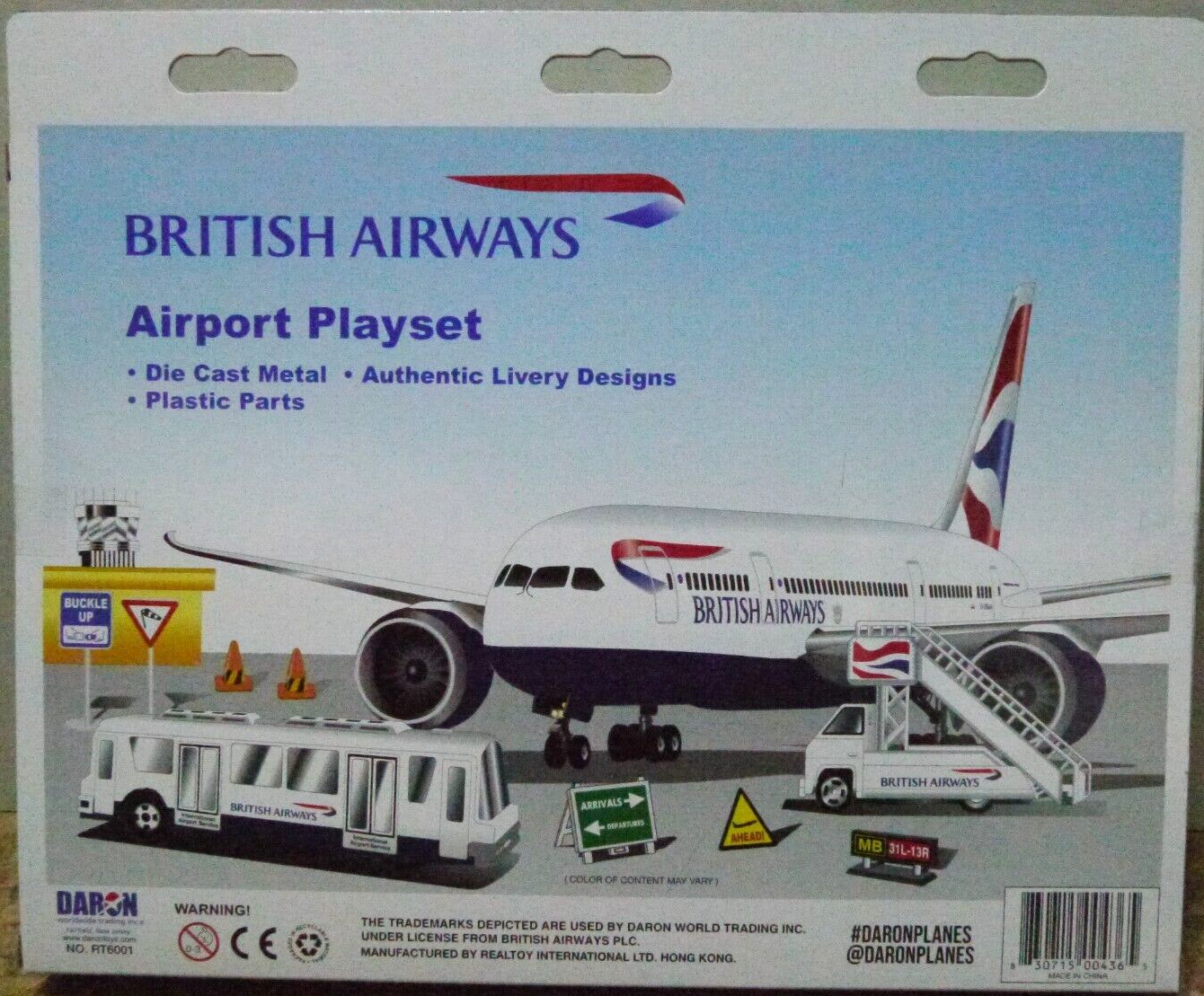 Daron Worldwide Trading RT6001 British Airways Airport Playset(E)