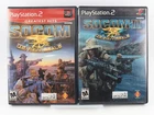 SOCOM I & II (1 &2 Lot Bundle) US Navy Seals PS2 PlayStation 2 - Complete CIB