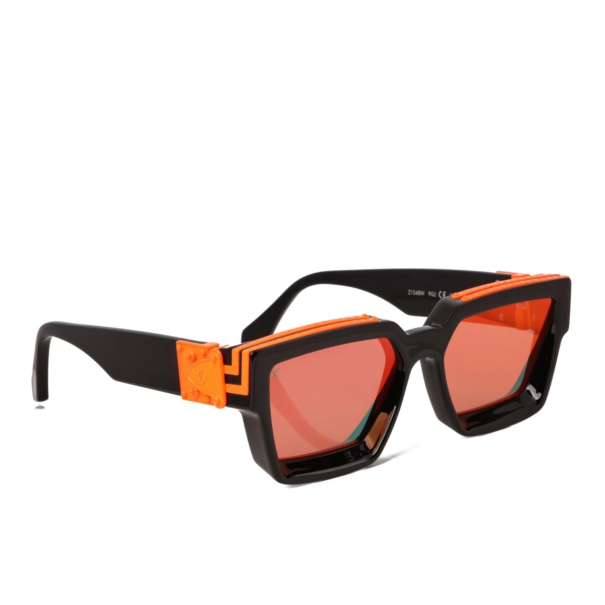 Louis Vuitton Black and Orange Acetate Mirrored 1.1 Millionaire