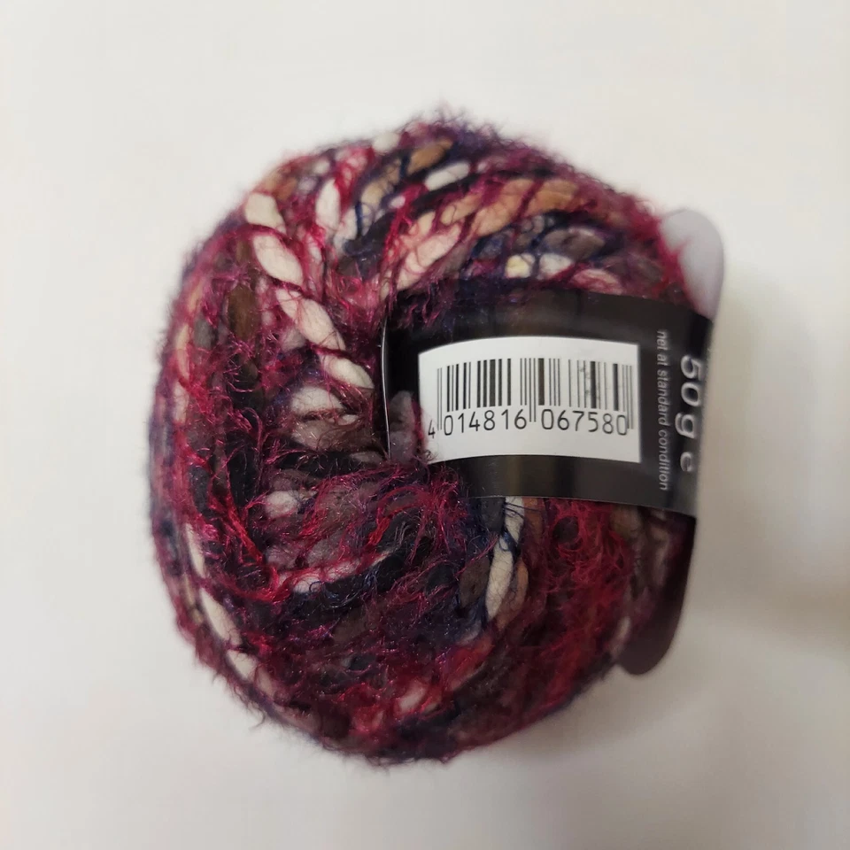 Austermann Playa Yarn Lot of 18 Balls 50g each Fuchsia Blend Pretty Pink Red - Image 4 of 4