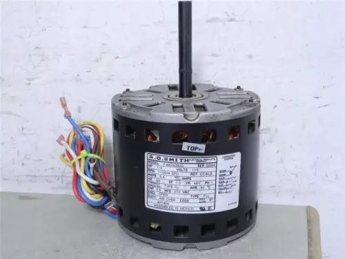 A.O. Smith F48D30B22 Furnace Blower Motor 1/3HP 1100RPM 4SPD 115V 1PH 407460