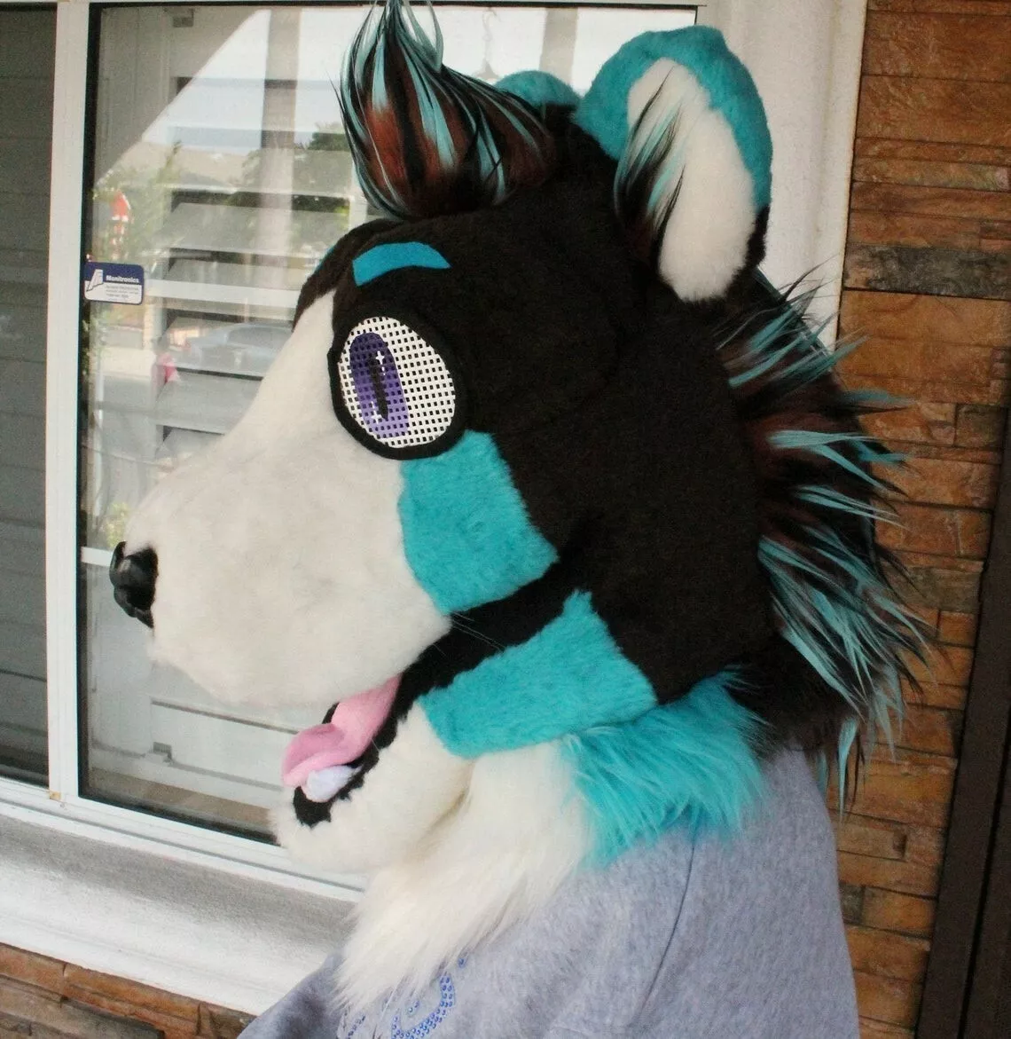 Full Protogen Head Pre-Made head