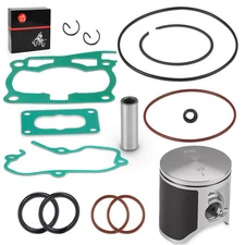 Top End Rebuild Piston Gasket Ring Kit STD 54mm for Yamaha YZ125 2002 2003 2004