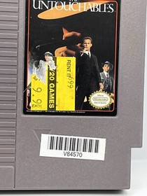 Untouchables NES Nintendo Game Vintage 1991 Authentic W/ Box & Booklet Movie Fun