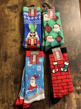 The Ultimate Stocking Stuffer Christmas Crew Socks Men's Size 10-13 Assortment