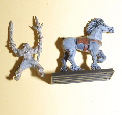 Warhammer - Marodeur - Waldelfen - klassischer berittener Metallmagier # B