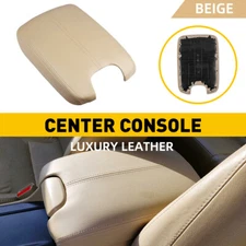 For Honda Center Accord 2008-2012 Console Armrest Lid Cover Base With Beige Tan