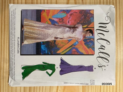 M8038 BRAND NEW UNCUT MCCALL'S SEWING PATTERN