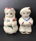 Vintage Shawnee Pottery 3" Sailor Boy and Little Boy Peep 1950's ?