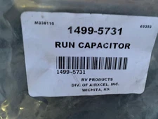 CBB65-370R456M1, 45 uF 370 VAC Motor, Capacitor Coleman, 1499-5731, New, Sealed