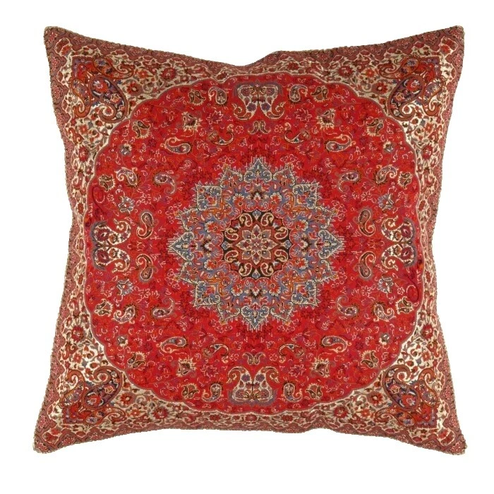 Flowers Traditional 100% Silk Home Décor Pillows