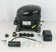 SIKELAN ADW142T6 REFRIGERATION COMPRESSOR 1/2 HP 1372BTU LBP 120VAC R134A